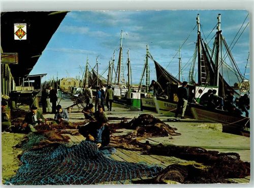 El Grao Vista parcial del puerto
