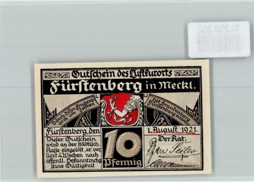 Fürstenberg Notgeld Kinder Teddy
