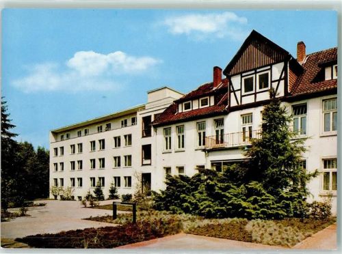 Petershagen Rückseite mit Abschürfungen bzw Kleberesten Moorbad Hopfenberg