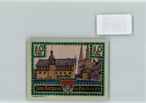 Höxter Notgeld Rathaus