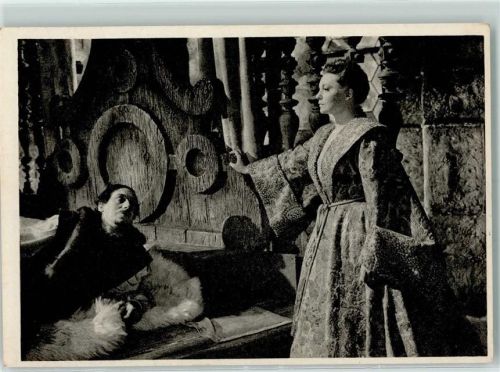 Filmszene - "Das Herz der Königin" Zarah Leander Das Illustrierte Blatt