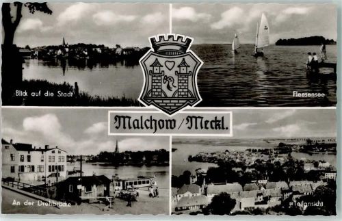 Malchow Fleesensee An der Drehbrücke