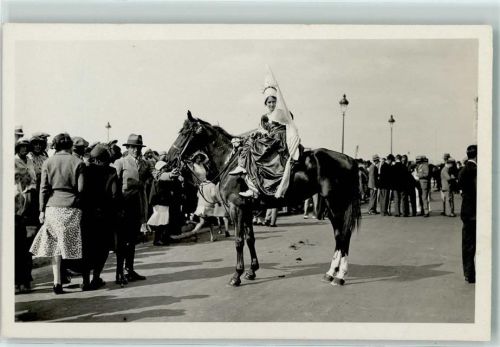 Le Touquet-Paris-Plage 1931 Fete de Fleurs AK