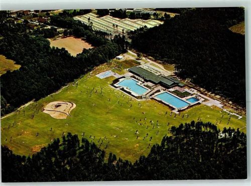 Walbeck Freizeitzentrum Waldschwimmbad Fliegeraufnahme
