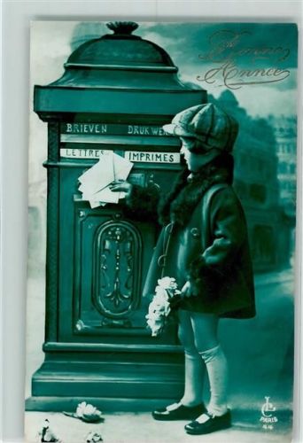Serie 44 Verlag LC Paris Bonne Annee AK