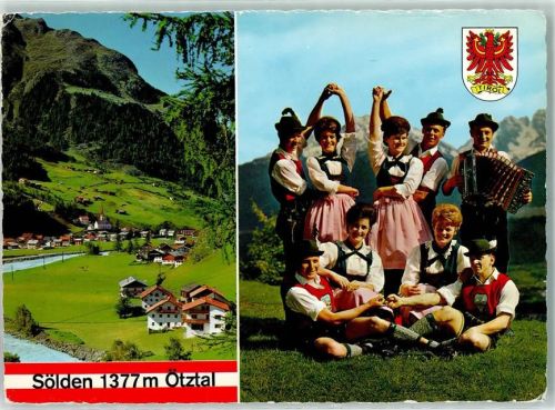 Sölden Trachtengruppe Ziehharmonika