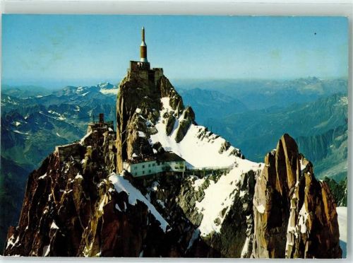 Chamonix-Mont-Blanc 1980 Sommet de l'Aiguille du midi