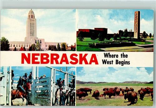 Lincoln Nebraska State Capitol Lincoln Boys Town Omaha Rodeo time in Nebraska One of the few buffalo herds still roaming Nebraska plains