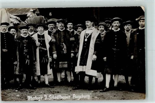 1916 Augsburger Volksschauspiel AK