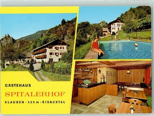 Klausen Gästehaus Spitalerhof Schwimmbad