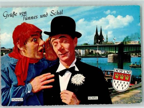 Köln Altstadt-Süd 101 Tünnes und Schäl Humor