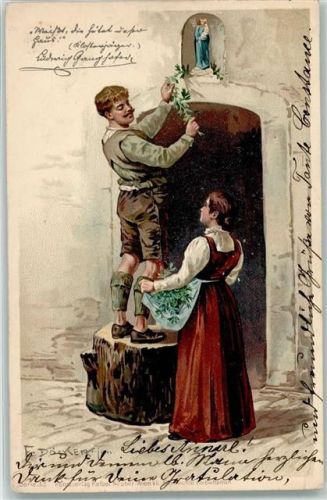 1901 Serie 33 Verlag Neuber Lithographie