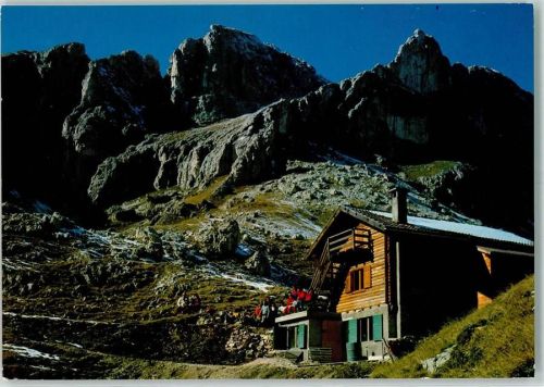 Dolomiten Baita Marno Pederiva verso Torre Finestra Roda di Vael