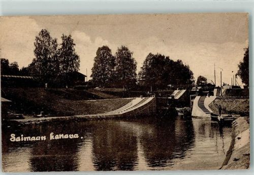 Saimaan kanava 1919 Olga Tarkkonen Nr. 25