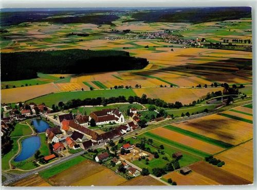 Heiligkreuztal Fliegeraufnahme Ehem. Zisterzienserinnenkloster