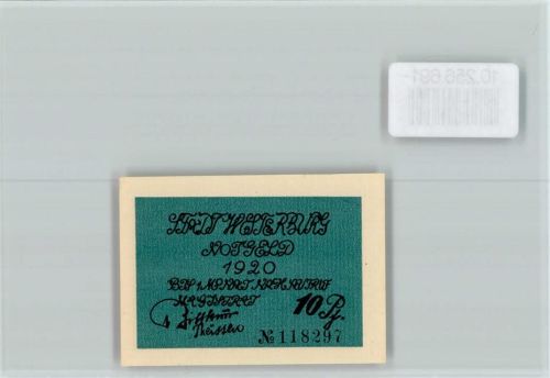 Westerburg Notgeld 10 Pfennig