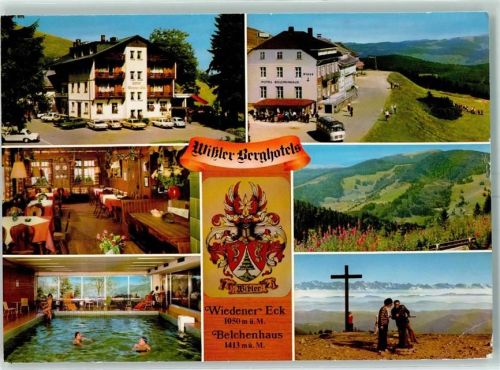 Wieden Hotel Wiedener Eck Innenansicht Schwimmbad Hotel Belchenhaus Omnibus