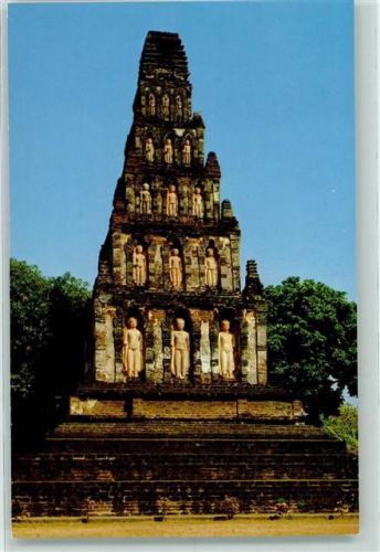 Lamphun The Square Pagoda of Chama Tewi Temple