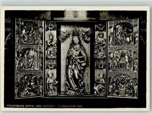 Frauenburg Dom Spätgot. Flügelaltar