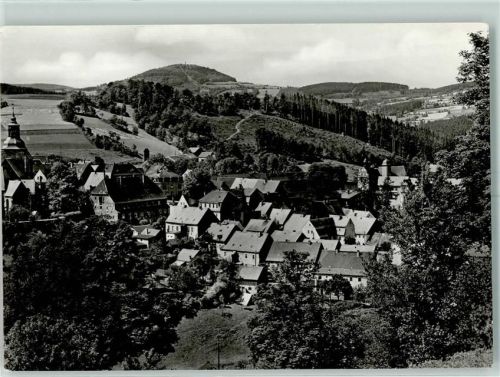 01778 O8246 Lauenstein , Sachs - Fliegeraufnahme