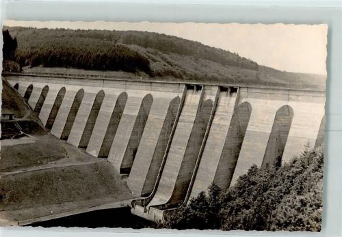 Hellenthal Oleftalsperre Staumauer