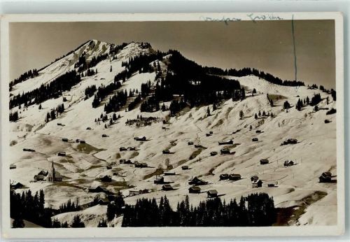 Hirschegg 1936 Winter , Heuberg AK