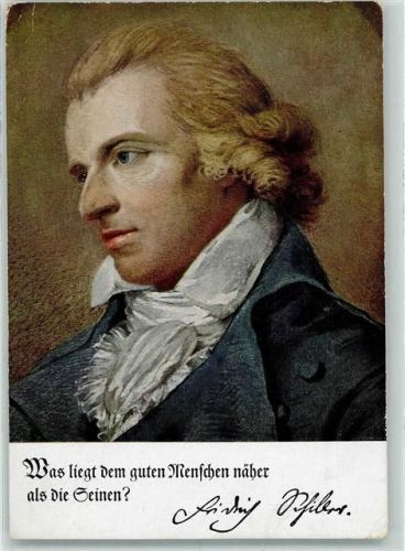 Bildnisfolge Deutsche Männer -Deutsche Worte erhältlich bei Allianz Lebensversicherung