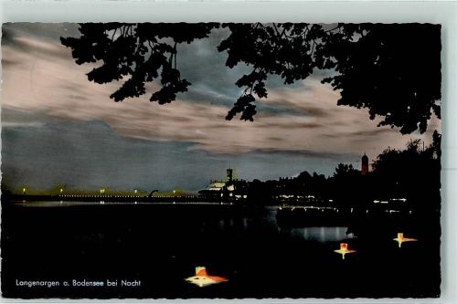Langenargen Bodensee Nachtaufnahme
