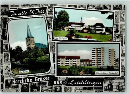 Leichlingen Ev. Kirche Im Stadtpark Wohnsiedlung Büscherhof