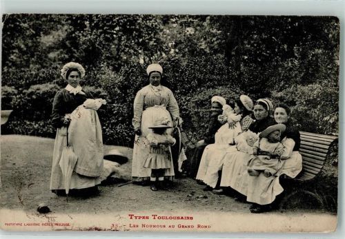 Toulouse Typen Toulousains Nannys Dienstmädchen