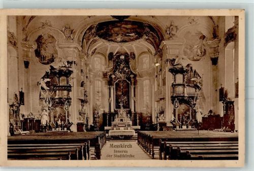Meßkirch Kirche Inneres
