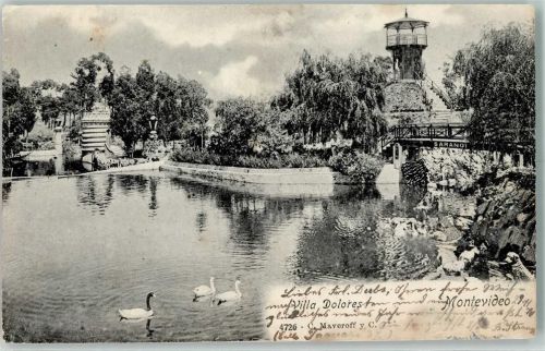 Montevideo 1910 Villa Dolores AK