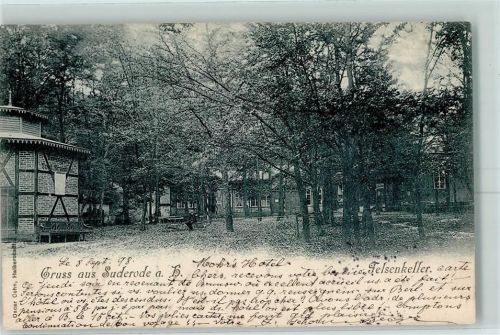 06507 O4302 Bad Suderode 1898 - Felsenkeller