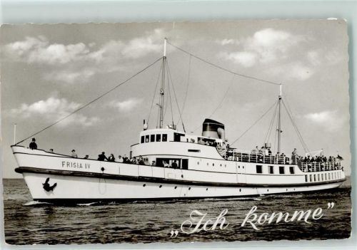 Norderney Fahrgstschiff Frisia IV "Ich komme"