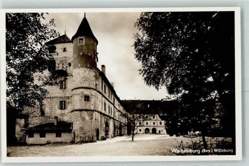 Weißenburg Wülzburg Innenhof Gasthaus-Stempel