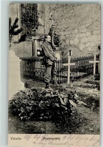 Vieville 1915 WK I Feldpost 5. Bayer.Inf.Div.