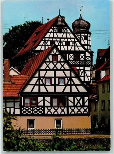 Marktzeuln Fränkische Fachwerkgiebel