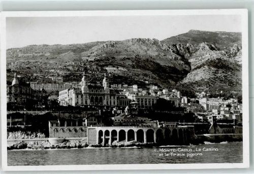 Monte Carlo 1937 Gasthaus Casino