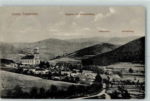Lusse 1916 Kirche Feldpost WK I