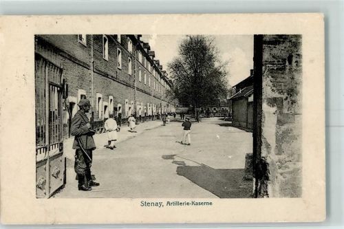 Stenay 1915 Kaserne Feldpost WK I