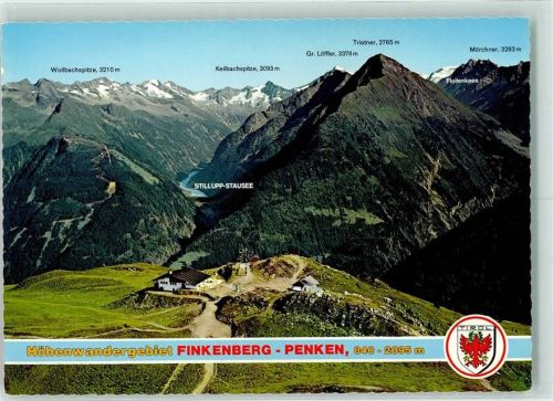 Finkenberg Höhenwandergebiet Finkenberg - Penken