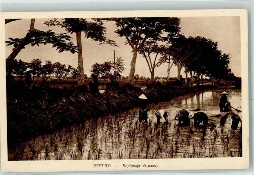 Saigon Reisbauern Tracht