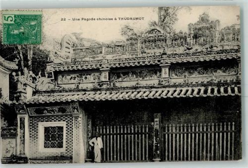 Saigon 1908 Pagode