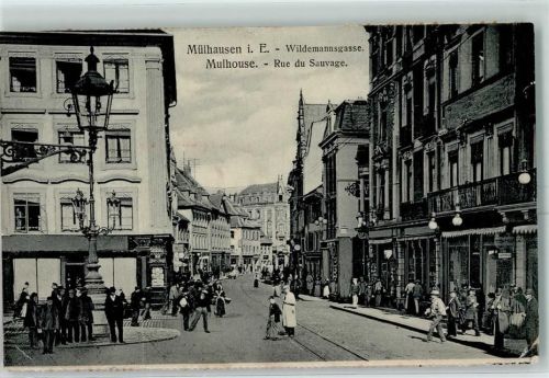 Mulhouse 1909 Widemannsgasse