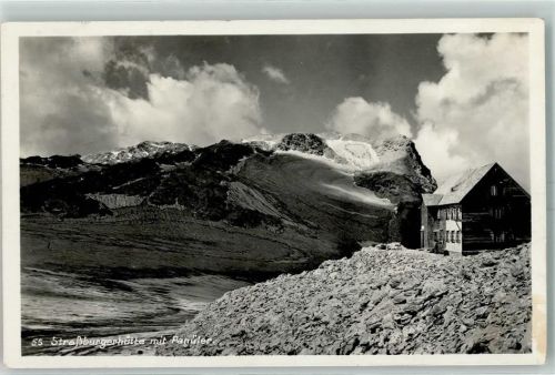 Mannheimer Hütte Straßburgerhütte mit Panüler Hüttenstempel