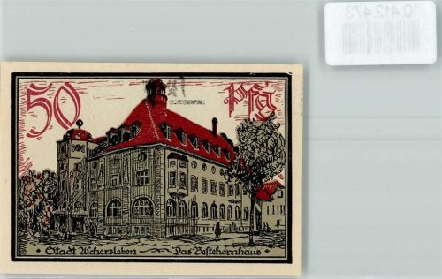 Aschersleben Notgeld Bestehornhaus