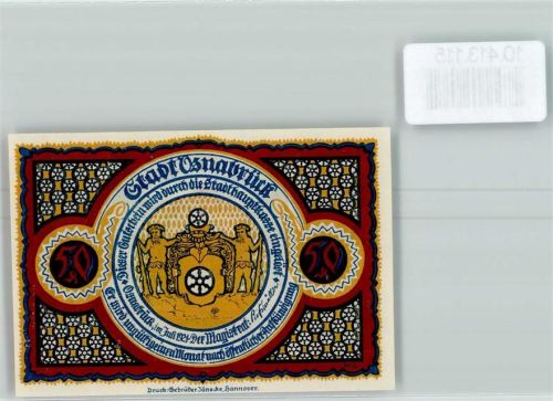 Osnabrück Notgeld Waterlootor