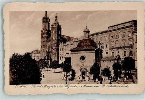 Krakau Kosciol Maryaoki i sw. Wojciecha Marien- und St. Adalbert-Kirche