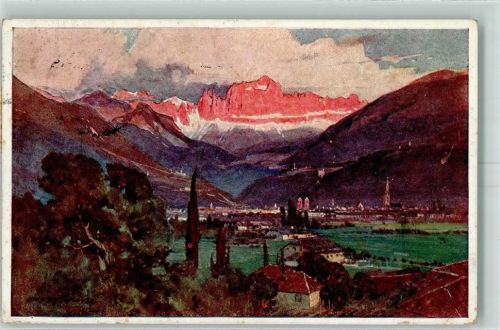 Bozen 1930 Dolomiten AK