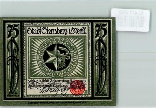 Sternberg Notgeld Mühlentor